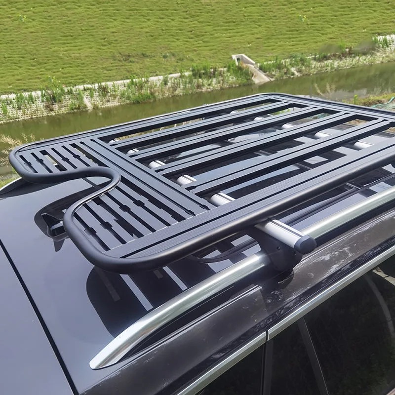 Aluminum Alloy Car Roof Cargo Luggage Rack Baskets